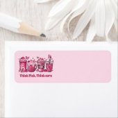 Borstkanker Adresetiketten Etiket (Insitu)