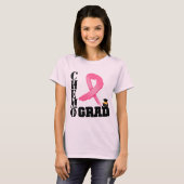 Borstkanker Afstudeerder T-shirt (Voorkant volledig)