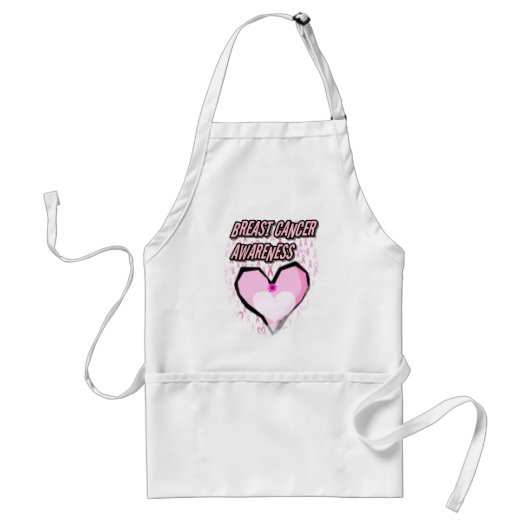 Borstkanker Awareness#4_ Standaard Schort (Voorkant)