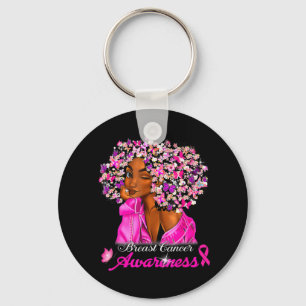 Borstkanker Awareness African American Women Mel Sleutelhanger