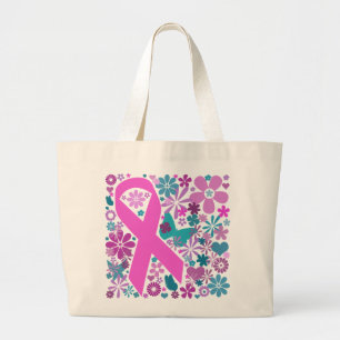 Borstkanker Awareness Bag Grote Tote Bag