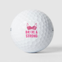 Borstkanker Awareness Brave and Strong Bra