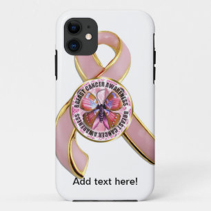 Borstkanker Awareness Butterfly Case-Mate iPhone Case