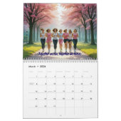 Borstkanker Awareness Calendar 2026 Kalender (Mar 2026)