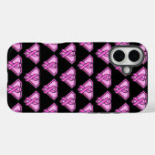 Borstkanker Awareness Diamond Logo Black Case-Mate iPhone Case (Achterkant (horizontaal))