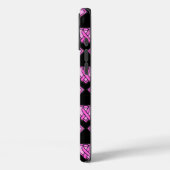 Borstkanker Awareness Diamond Logo Black Case-Mate iPhone Case (Achterkant / Links)