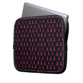 Borstkanker Awareness Electronics Bag Laptop Sleeve (Voorkant Links)