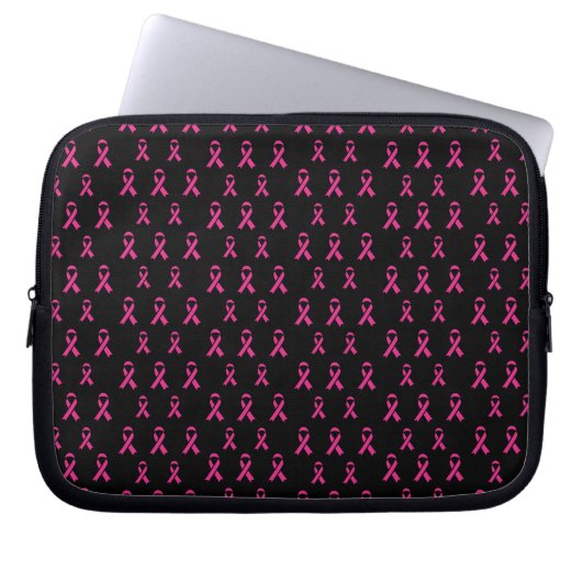 Borstkanker Awareness Electronics Bag Laptop Sleeve (Voorkant)
