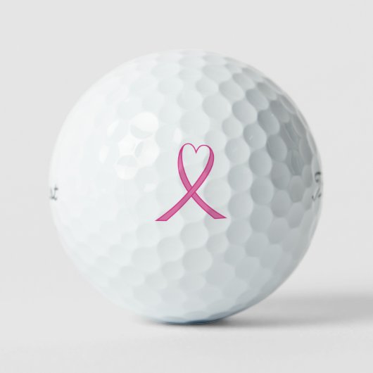 Borstkanker Awareness Golf Balls Golfballen (Voorkant)
