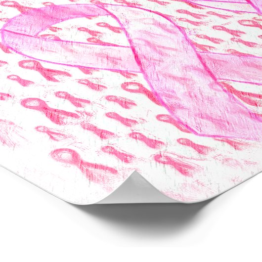 Borstkanker Awareness-HOPE_Poster Poster (Hoek)