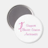 Borstkanker Awareness Magnet (Voorkant / Achterkant)