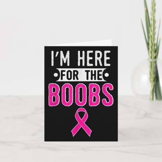 Borstkanker Awareness Month in Here voor de VS Kaart (Voorkant)