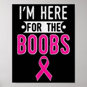 Borstkanker Awareness Month in Here voor de VS Poster