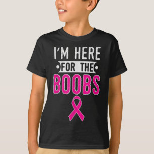 Borstkanker Awareness Month in Here voor de VS T-shirt