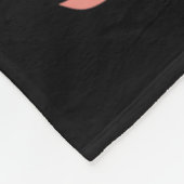 Borstkanker Awareness Month Pink Ribbon Chemothe Fleece Deken (Hoek)