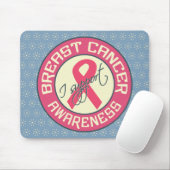 Borstkanker Awareness mousepad Muismat (Met muis)