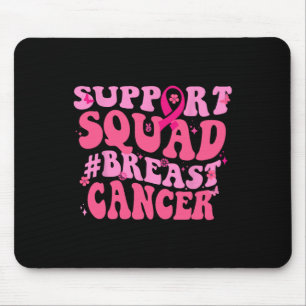 Borstkanker Awareness Pink Support Squad Borst Muismat