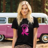 Borstkanker Awareness Ribbon Aangepaste Naam Tekst