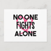 Borstkanker Awareness Ribbon Briefkaart (Voorkant)