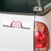 Borstkanker Awareness Ribbon Bumpersticker (Op Truck)
