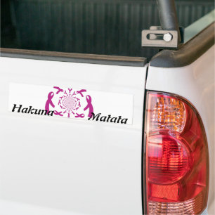 Borstkanker Awareness Ribbon Bumpersticker