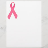 Borstkanker Awareness Ribbon Flyer (Voorkant)