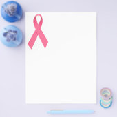 Borstkanker Awareness Ribbon Flyer (Enkel)