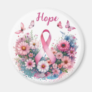 Borstkanker Awareness Ribbon Magneet