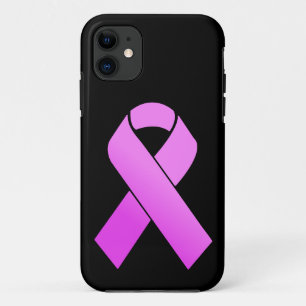 Borstkanker Awareness Ribbon on Silhouette Case-Mate iPhone Case