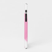 Borstkanker Awareness Ribbon Waterverf  iPhone Hoesje (Linkerkant)