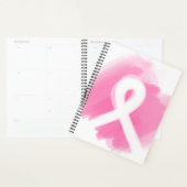 Borstkanker Awareness Ribbon Waterverf Planner (Display)
