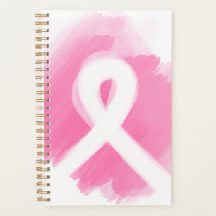 Borstkanker Awareness Ribbon Waterverf Planner