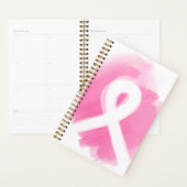 Borstkanker Awareness Ribbon Waterverf Planner (Display)
