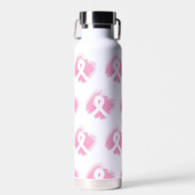 Borstkanker Awareness Ribbon Waterverf