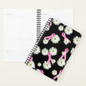 Borstkanker Awareness Ribbons and Daisies Planner (Display)