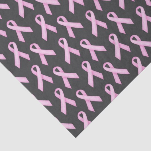 Borstkanker Awareness Ribbons Tissuepapier (Detail)