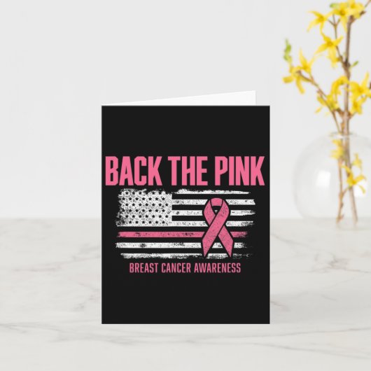 Borstkanker Awareness Shirten CK De Roze Borst Kaart (Gele Bloem)