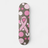 Borstkanker Awareness Skateboard (Voorkant)