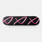 Borstkanker Awareness Skateboard -  (Horizontaal)
