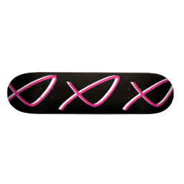 Borstkanker Awareness Skateboard -