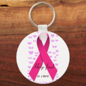 Borstkanker Awareness_ Sleutelhanger (Voorkant)