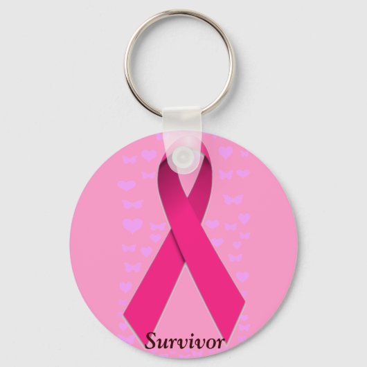 Borstkanker Awareness_ Sleutelhanger (Voorkant)