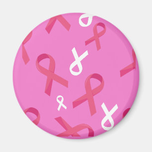 Borstkanker Awareness Survivor Pink Ribbon Magneet