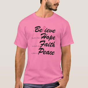 Borstkanker Awareness T shirt