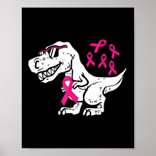Borstkanker Awareness Toddler Pink Ribbon Poster