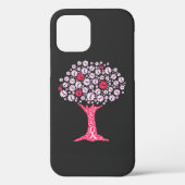 Borstkanker Awareness Tree Case-Mate iPhone Case (Achterkant)