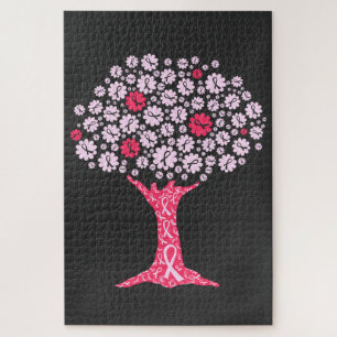 Borstkanker Awareness Tree Legpuzzel
