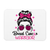 Borstkanker Awareness Warrior Magneet (Horizontaal)