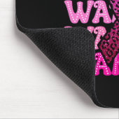 Borstkanker Awareness Warrior Pink Ribbon Pink O Muismat (Hoek)