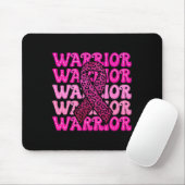 Borstkanker Awareness Warrior Pink Ribbon Pink O Muismat (Met muis)